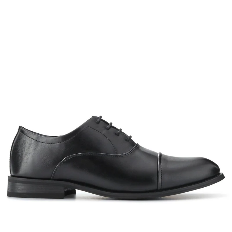 Wide Fit Smart Lace Up Shoes - XINGH41002 / 327 183 - Black