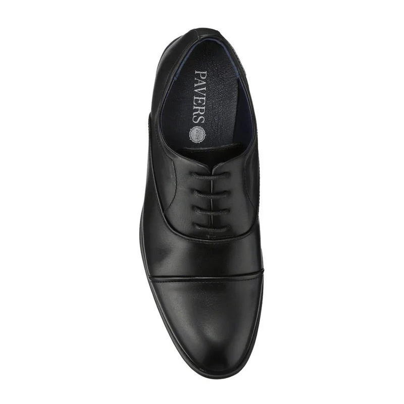 Wide Fit Smart Lace Up Shoes - XINGH41002 / 327 183 - Black