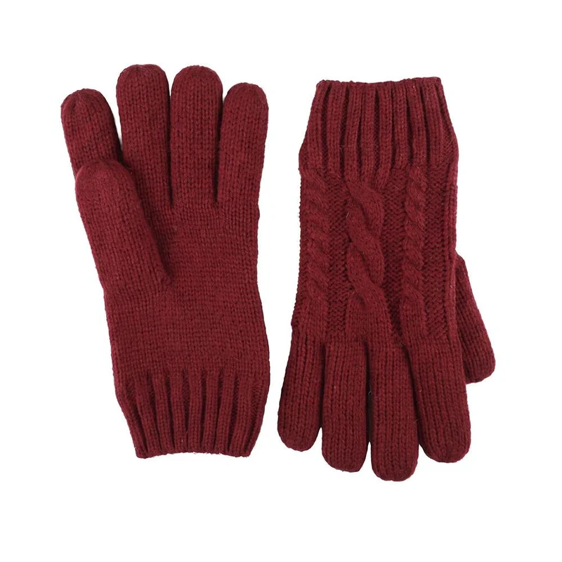 Warm Cable Knit Gloves - SISK44002 / 329 899