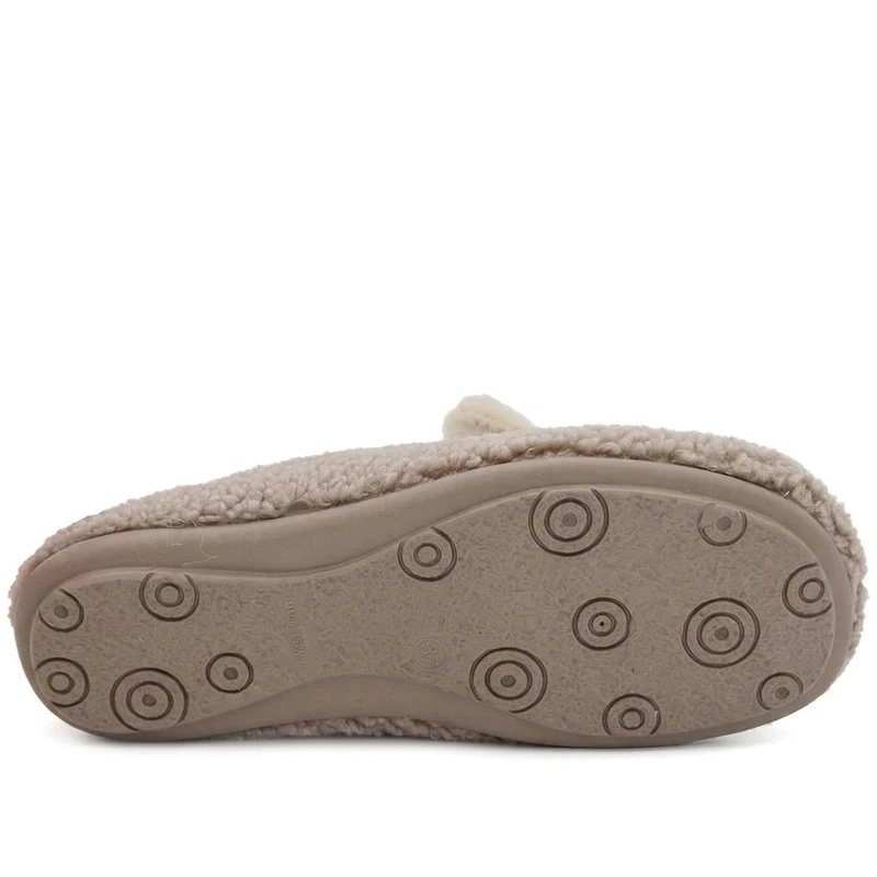 Soft Fleece Bunny Slippers - RELAX44001 / 330 193 - Natural