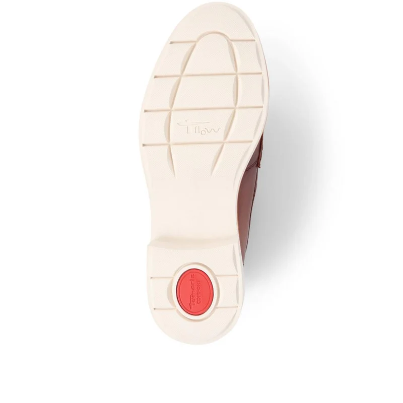 Smart Leather Loafers - JANA39501 / 325 600 - Cognac