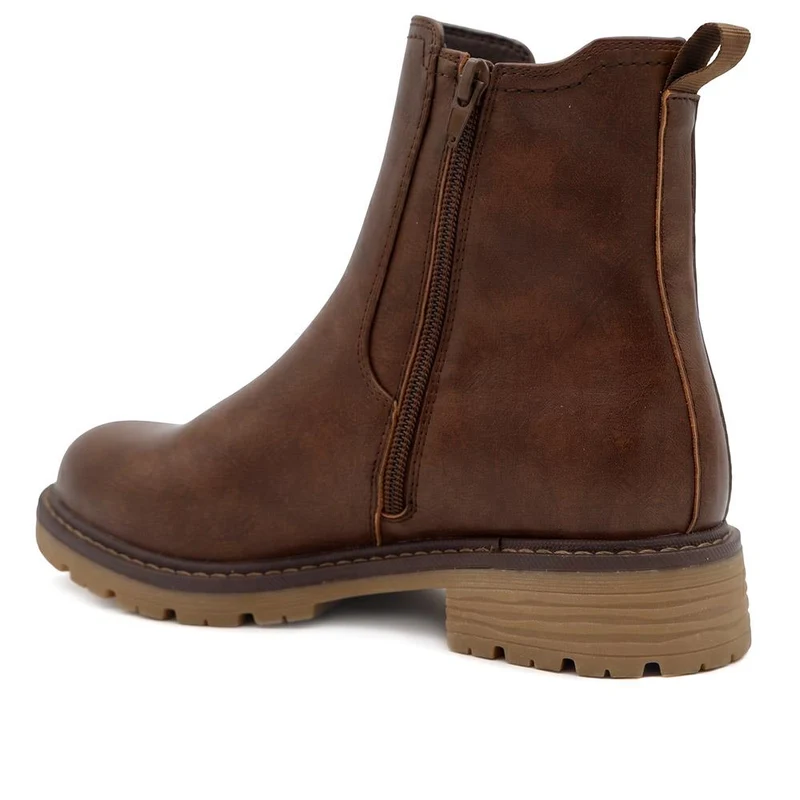 Warm Lined Chelsea Boots - WBINS44064 / 329 984 - Tan