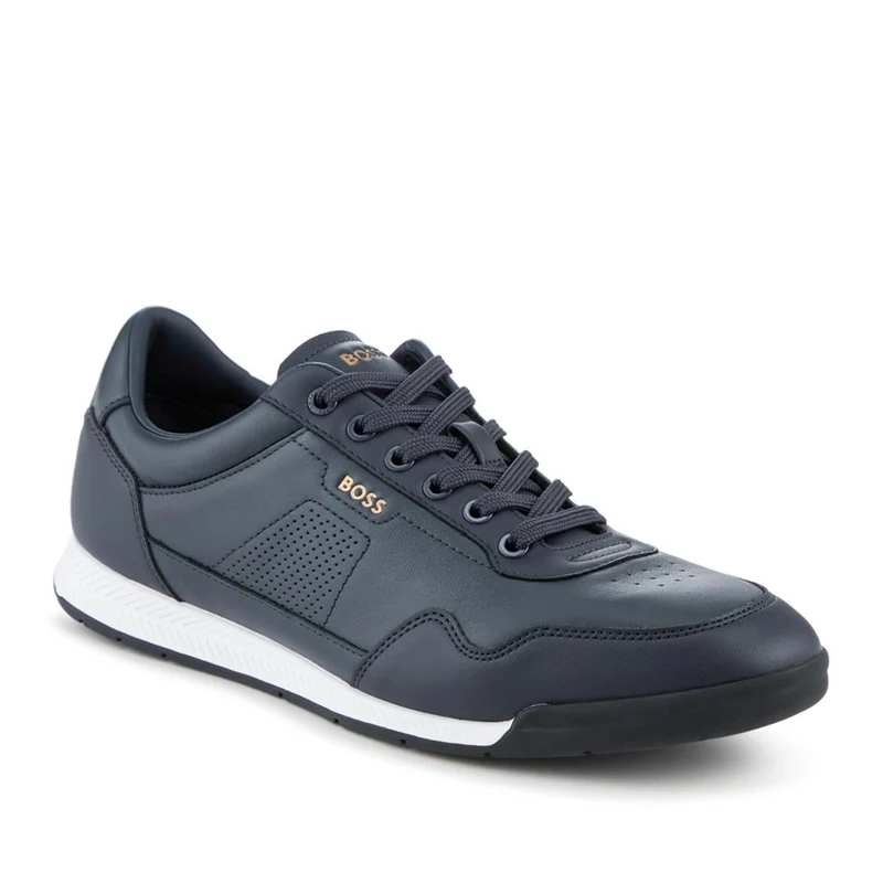 Hugo Boss Leather OrthoLite Trainers - HUGO41508 / 327 626