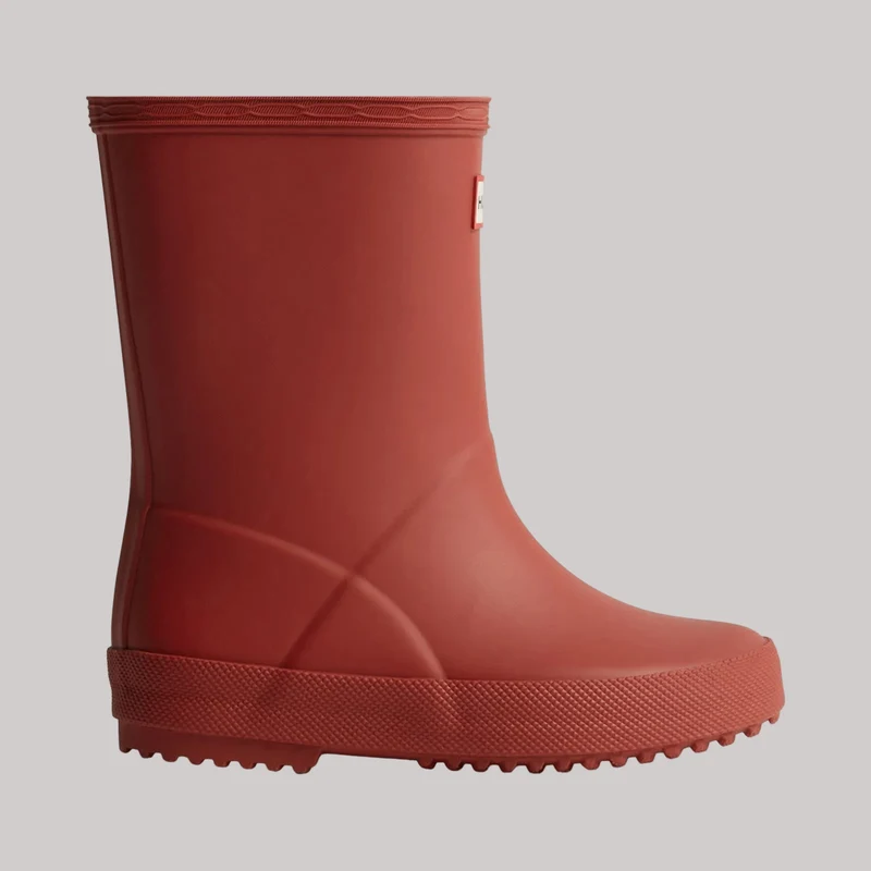 Hunter Kids First Gummistiefel | Militärrot