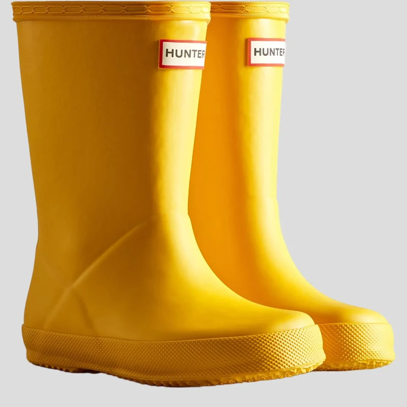 Hunter Kids First Wellington Boot | Hunter Gelb