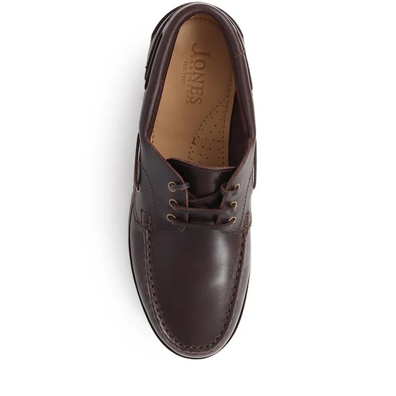 Pickering2 Leather Boat Shoes - PICKERING2 / 325 137 - Dark Brown