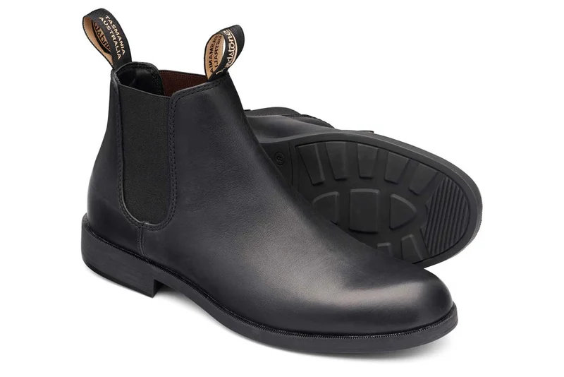 Blundstone Unisex 1901 Dress Vollnarbenleder Chelsea Stiefel | Schwarz