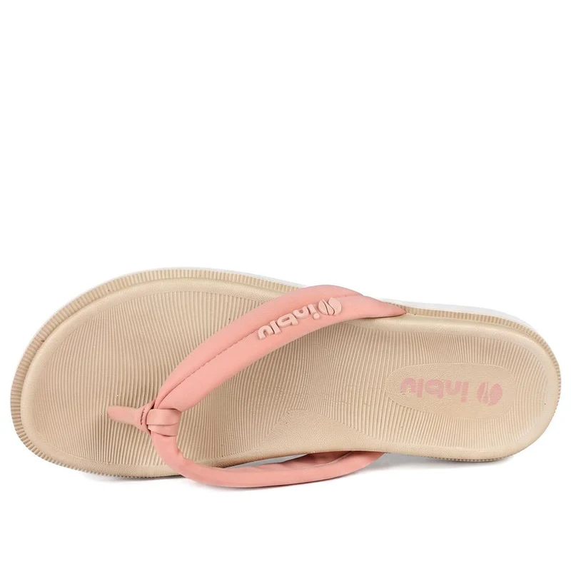 Inblu Lightweight Rubber Toe Post Sandals - INB43034 / 330 327 - Blush