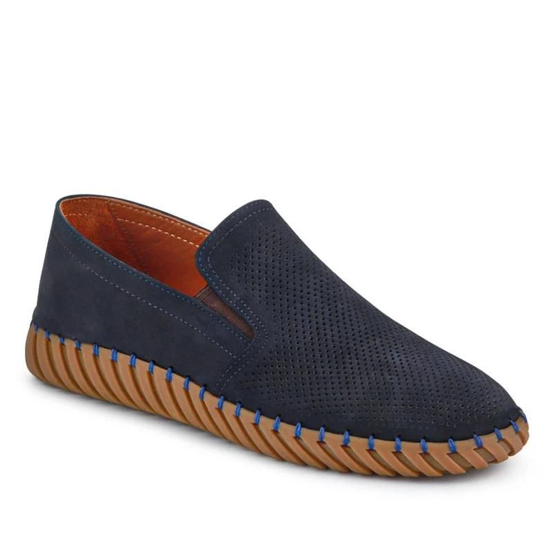 Men's Casual Leather Slip-On Shoes - OZIL41000 / 326 847