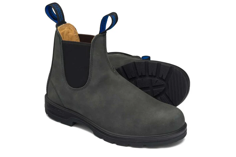 Blundstone Unisex 1478 Thermal Series Vollnarbenleder Chelsea Stiefel | Rustikales Schwarz