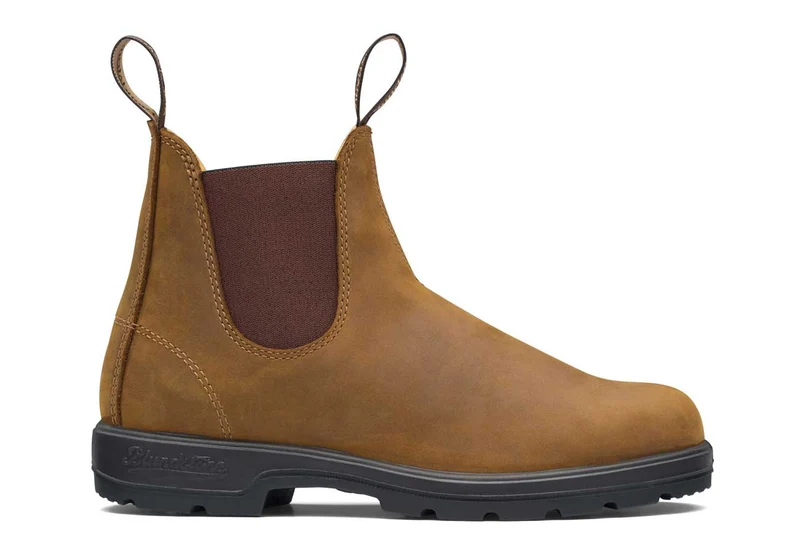 Blundstone Unisex 562 Classics Nubukleder Chelsea Stiefel | Sattelbraun