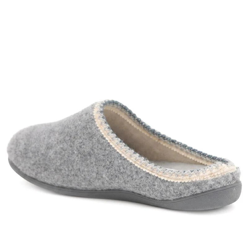 Lightweight Comfy Mule Slippers - BONAD44004 / 330 207 - Grey