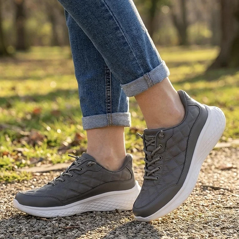 Pavers Active Hands Free Slip On Trainers - BRK44008 / 329 760 - Grey