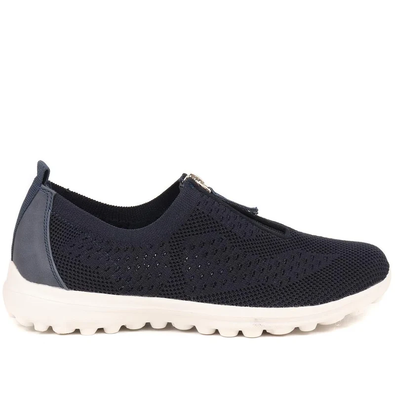 Memory Foam Trainers - BRK37043 / 323 632 - Navy