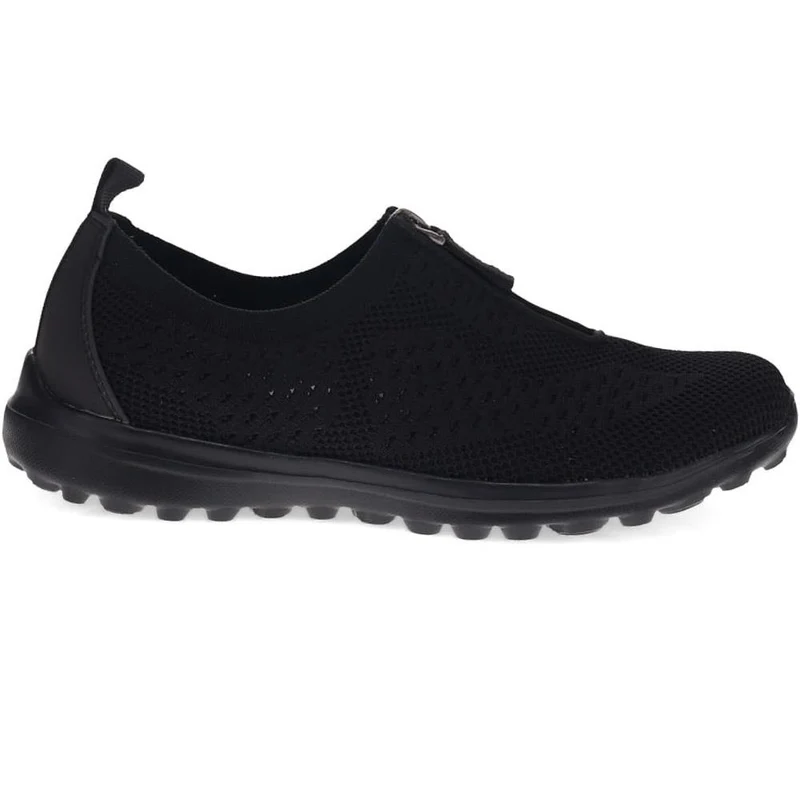 Memory Foam Trainers - BRK37043 / 323 632 - Black-Black