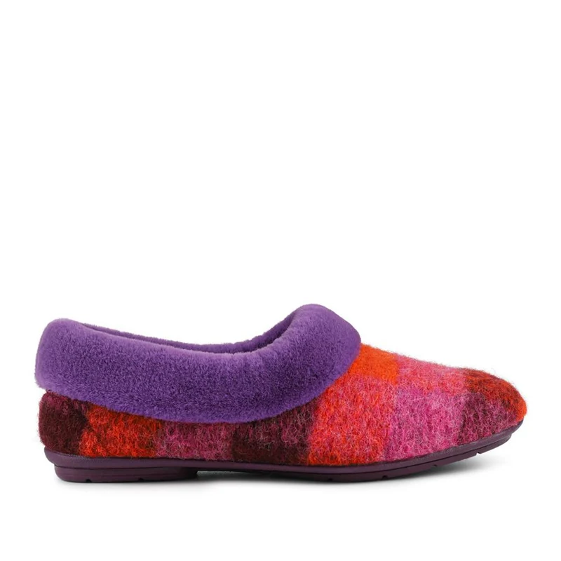Floria Fur Slippers - FLORIA / 328 544 - Purple Multi
