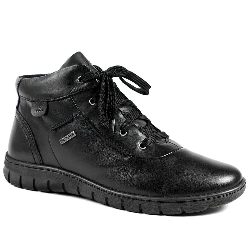 Leather Faux-Fur-Lined Ankle Boots - JOSEF40510 / 326 495