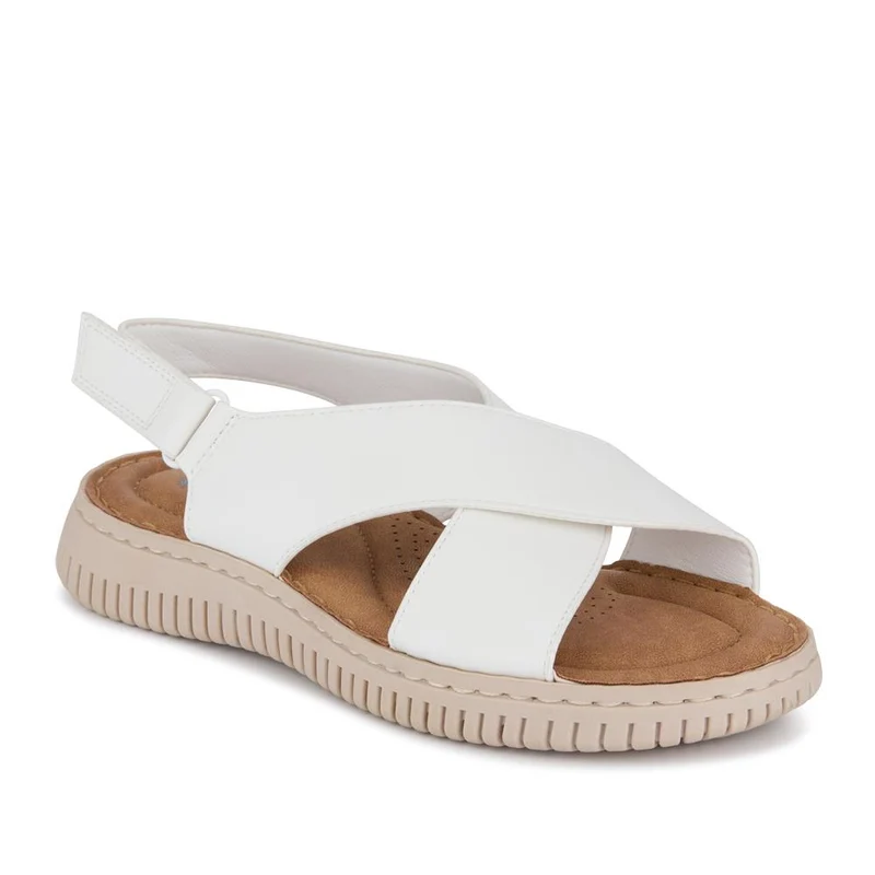 Flexible Touch-Fastening Sandals - BAIZH41025 / 327 250 - White