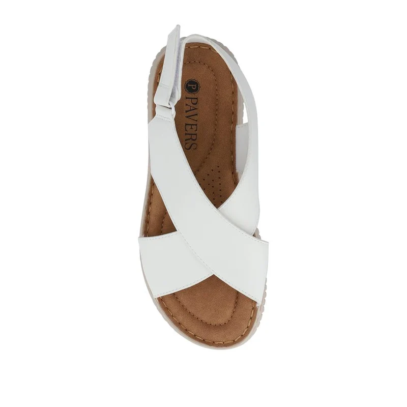 Flexible Touch-Fastening Sandals - BAIZH41025 / 327 250 - White