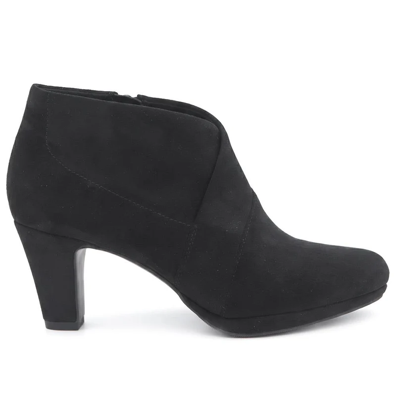 Smart Stiletto Heel Ankle Boots - UPSKY44004 / 330 235 - Black