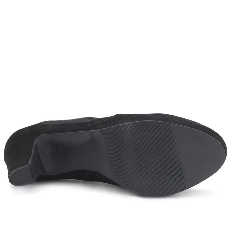 Smart Stiletto Heel Ankle Boots - UPSKY44004 / 330 235 - Black