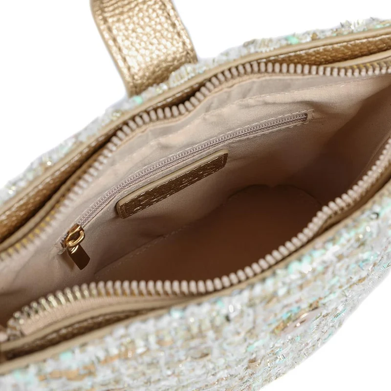 Woven Cross-Body Bag - RIM39003 / 325 286 - Beige Multi