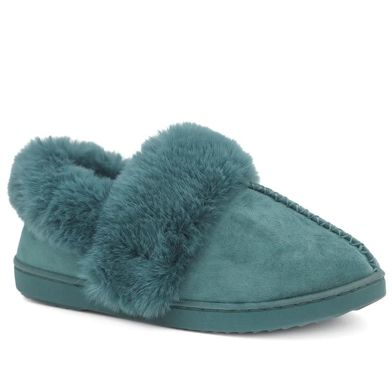 Luxury Faux Fur Full Slippers - GALOP44002 / 330 001