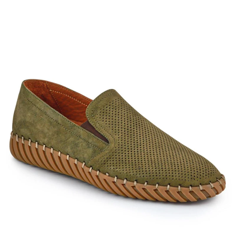 Men's Casual Leather Slip-On Shoes - OZIL41000 / 326 847