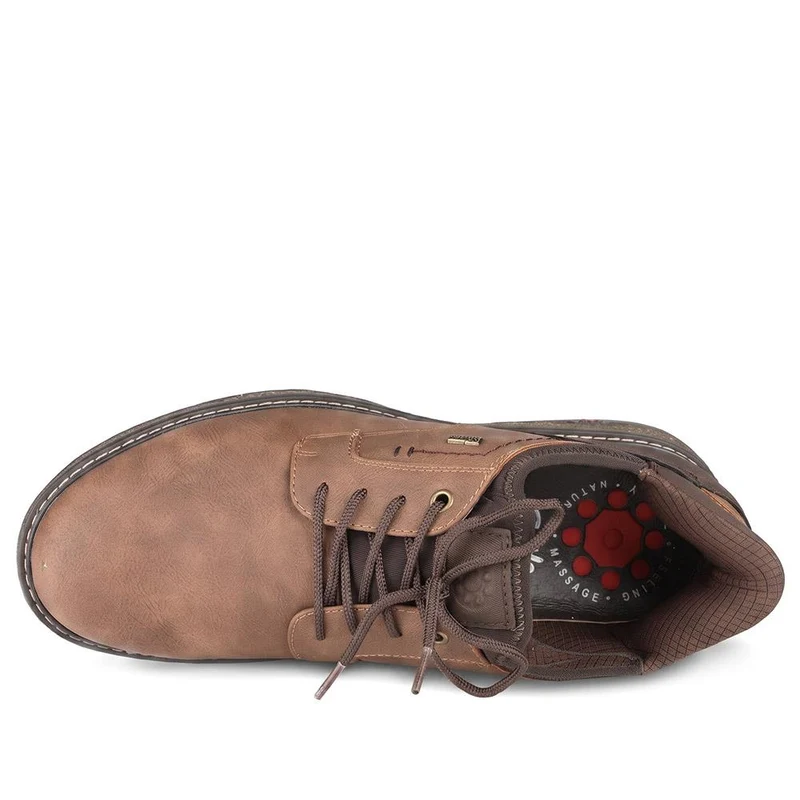 Relife Wide Fit Lace-Up Shoes - RELIF42000 / 327 804 - Cognac