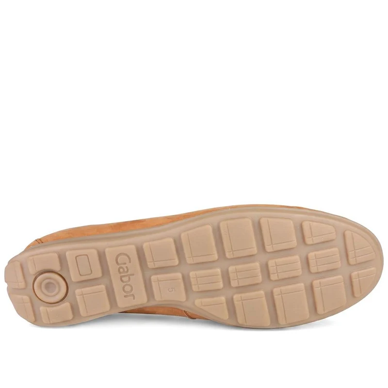 Gabor Suede Leather Moccasins - GABC44062 / 330 680 - Tan