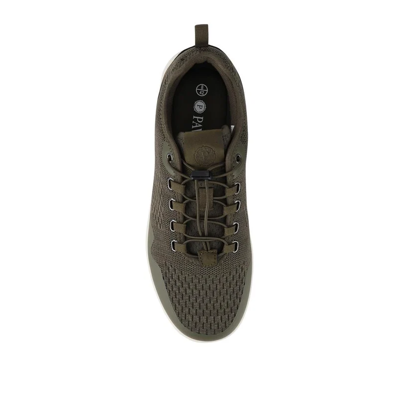 Bungee-Laced Memory Foam Shoes - BOJIE41027 / 327 404 - Khaki