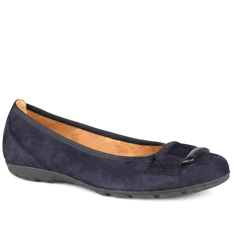 Gabor Leather Suede Ballet Flats - GABC44059 / 330 678