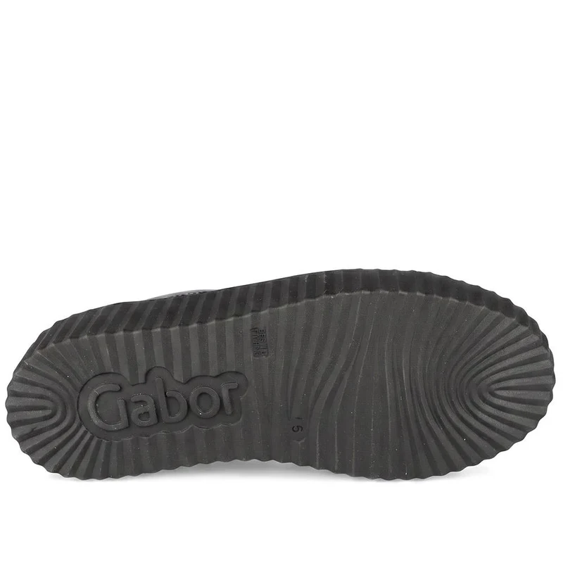 Gabor Leather Platform Trainers - GABC44057 / 330 676 - Black