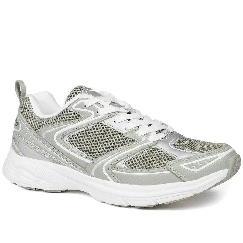 Bellissimo Sporty Memory Foam Trainers - BELSUNCH43002 / 329 311 - Khaki
