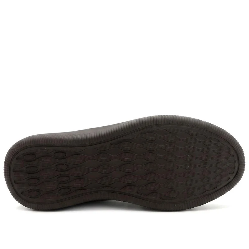 Wide Fit Leather Slip On Shoes - PRFEM44005 / 330 181 - Brown