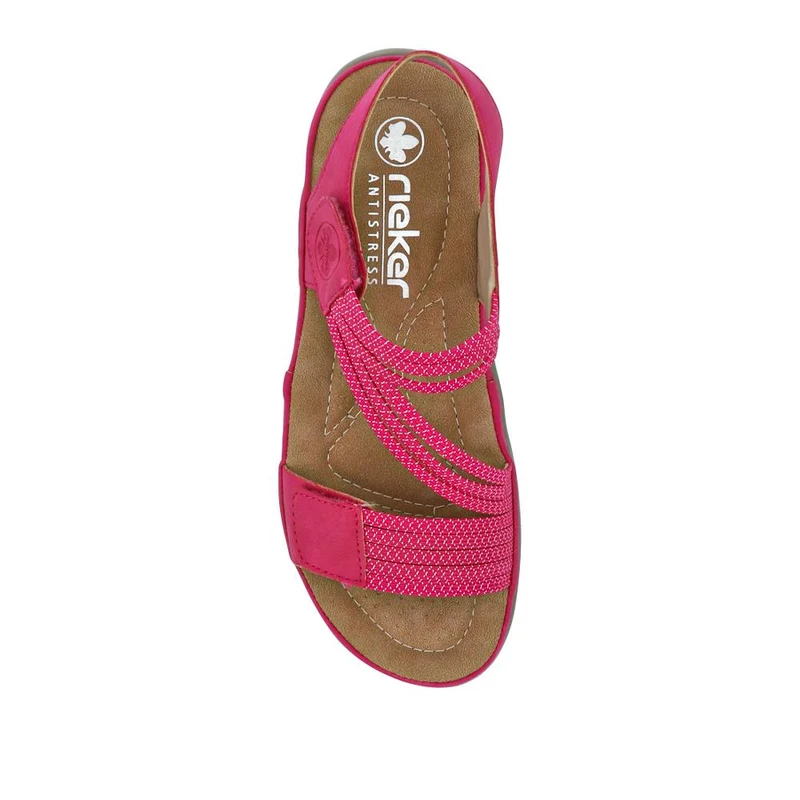 Dual-Touch-Fasten Sandals - RKR41543 / 327 290 - Fuschia