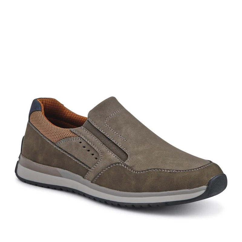 Wide Fit Elasticated Slip On Shoes - GANG41003 / 327 569