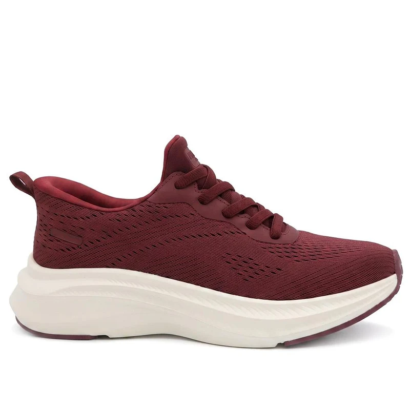 Pavers Active Wide Fit Easy Step In Trainers - VSHI43003 / 329 306 - Burgundy