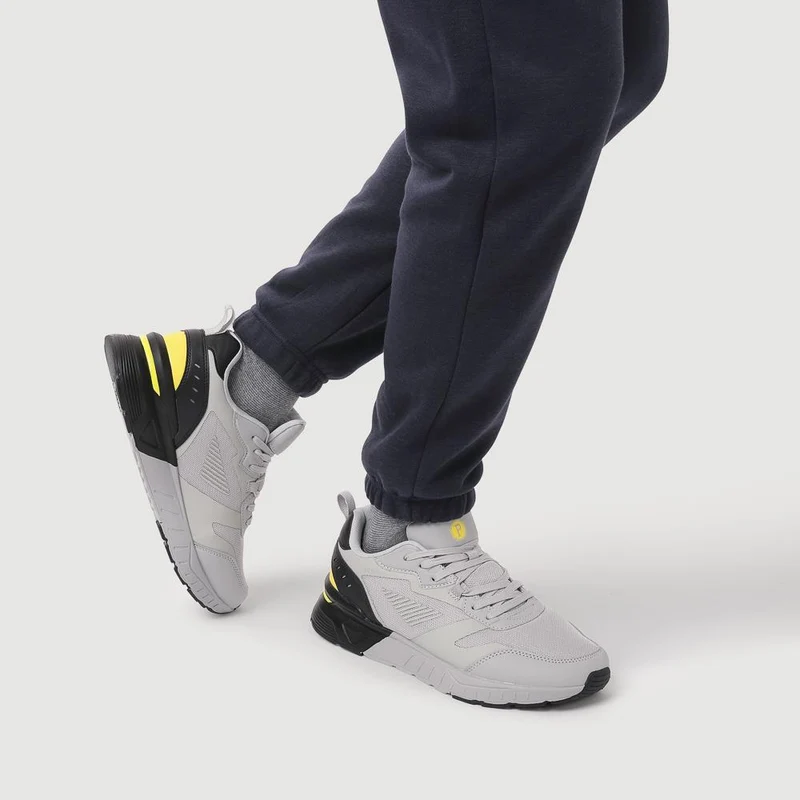Extra-Wide Chunky Trainers - BOJIE41018 / 327 052 - Light Grey