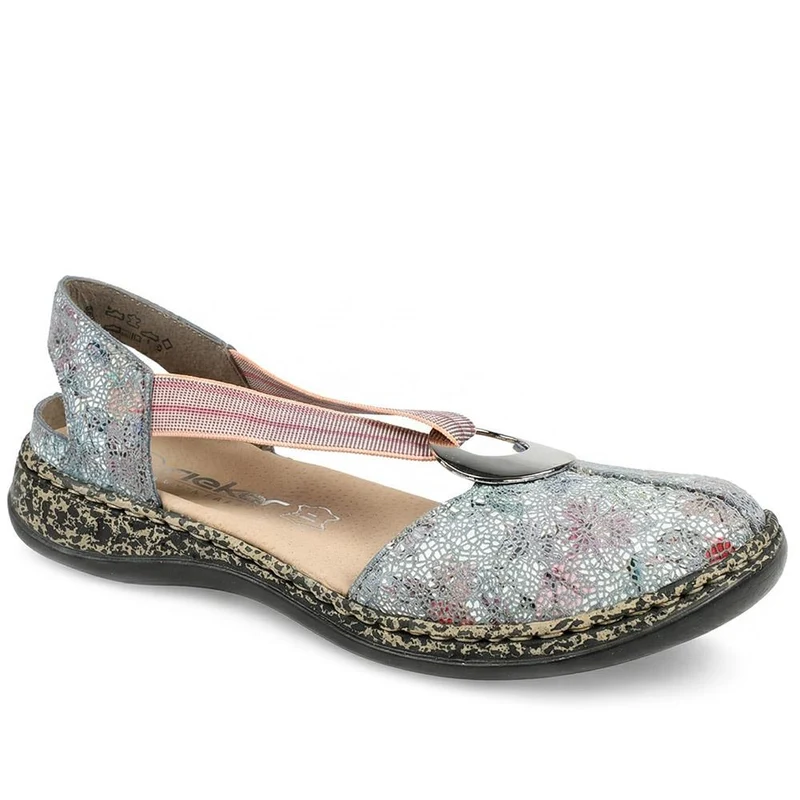 Rieker Daiselda Leather Closed Toe Sandals - RKR43004 / 328 761