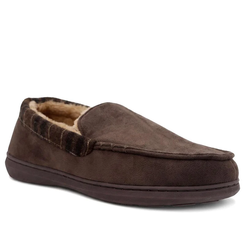 Fur-Lined Slippers - GALOP40021 / 326 305