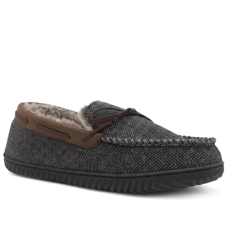 Fur-Lined Slippers - GALOP40027 / 326 308