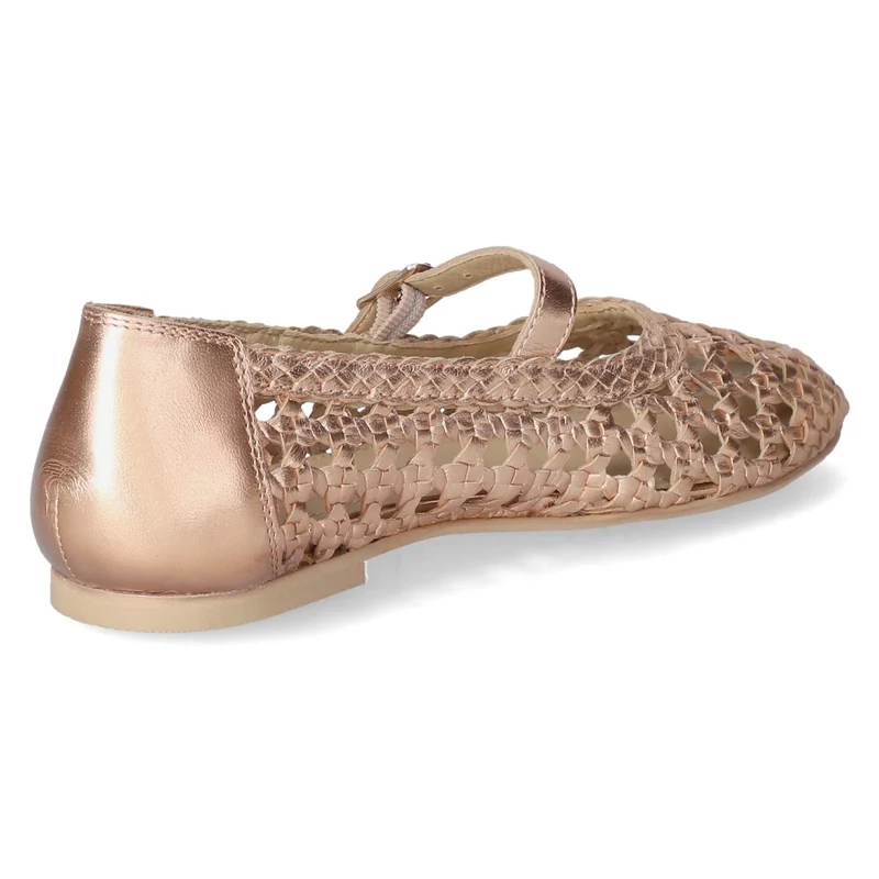 Spangenballerinas Gold