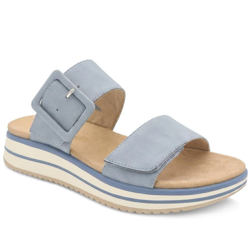 Dual Adjustable Comfort Wedge Sandals - GANG43000 / 329 040