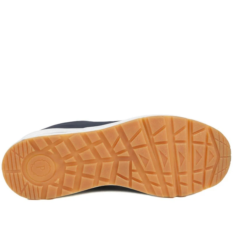 Grippy Lace-Up Trainers - BOJIE41019 / 327 054 - Navy