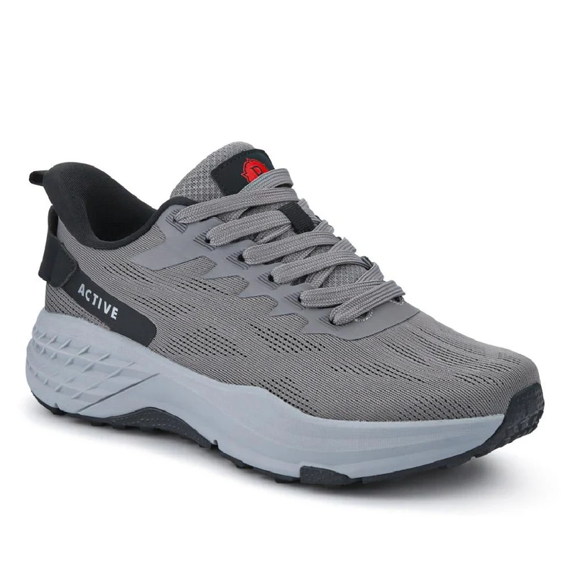 Easy Step In Wide Fit Memory Foam Trainers - BOJIE41011 / 327 057 - Grey