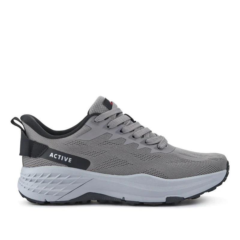 Easy Step In Wide Fit Memory Foam Trainers - BOJIE41011 / 327 057 - Grey