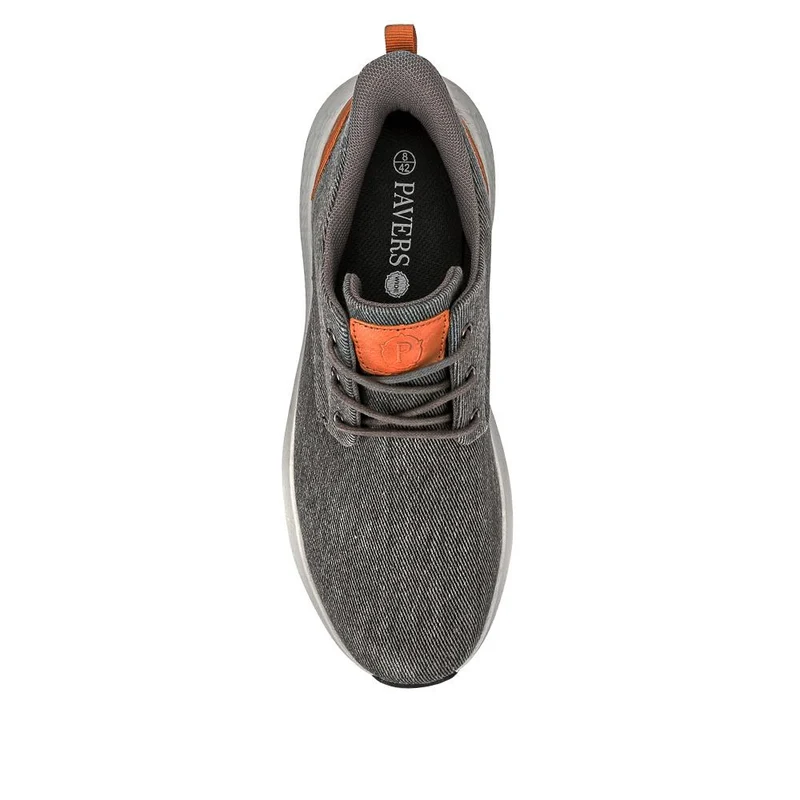 Easy Step In Wide Fit Lightweight Trainers - BOJIE41012 / 327 255 - Grey