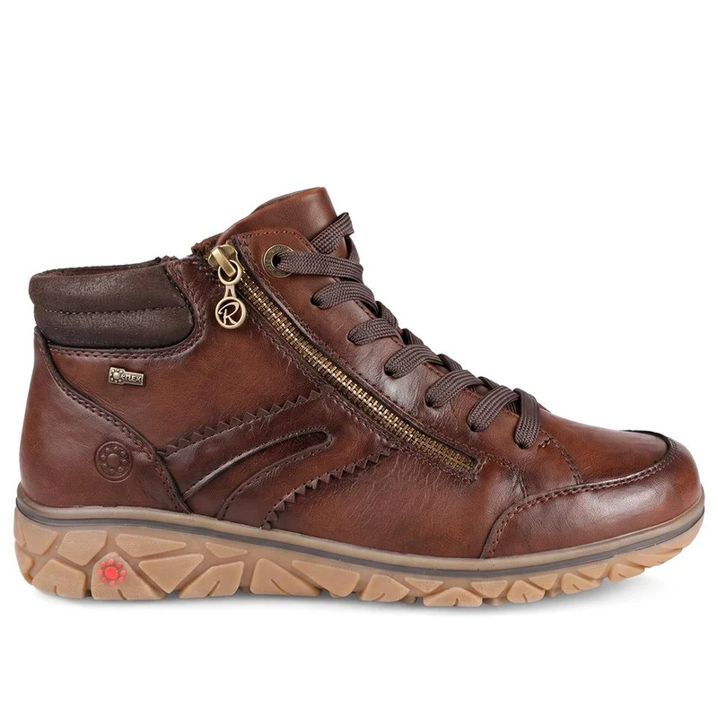 Relife Ankle Boots with Functional Zip - RELIF44031 / 329 825 - Cognac