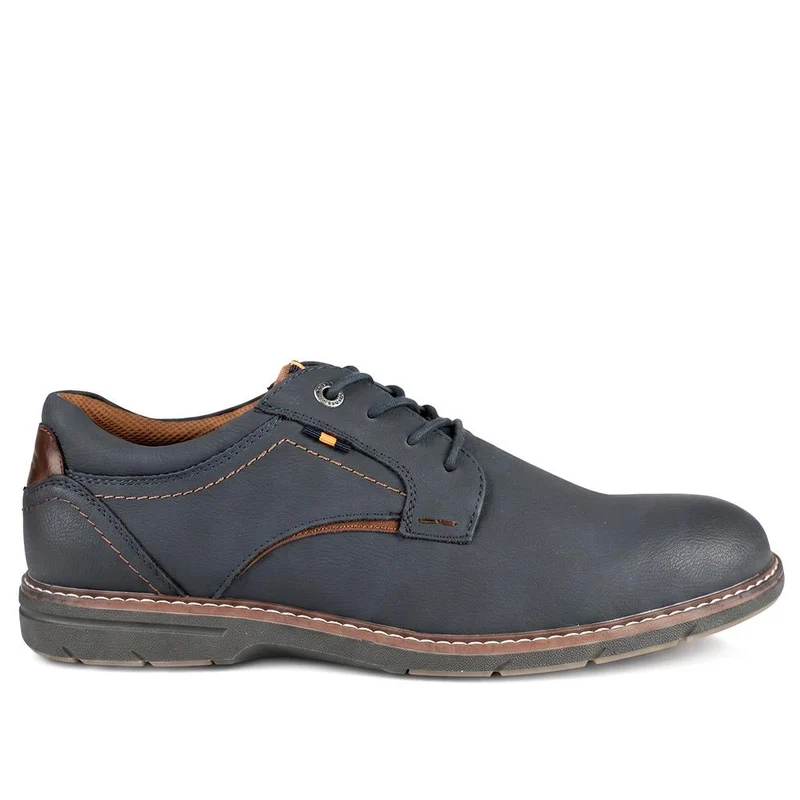 Relife Extra Wide Lace Up Shoes - RELIF44018 / 329 914 - Navy